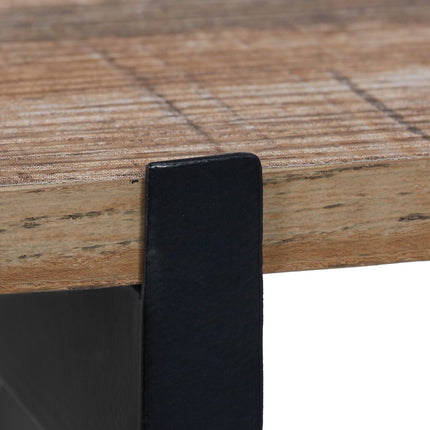 Industrial wall shelf