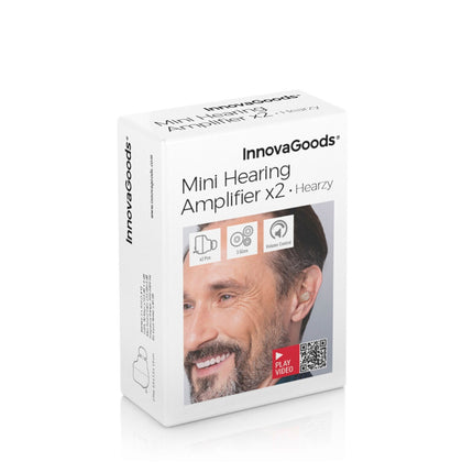In-ear Hearing Amplifier with Accessories Hearzy InnovaGoods 2 Units