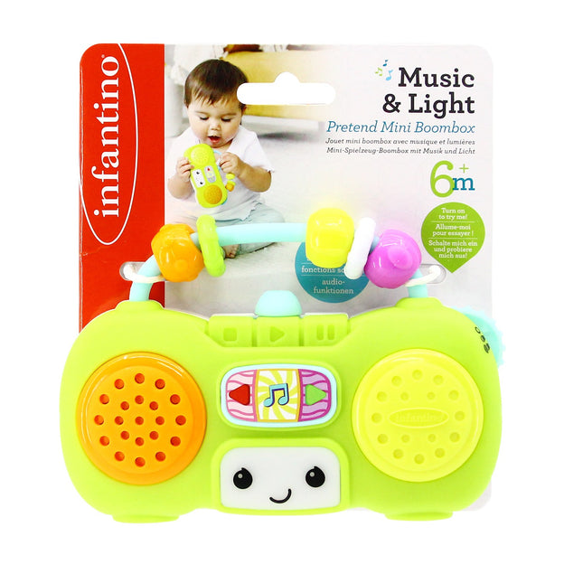 Infantino Interaktives Spielzeug Mini Boombox