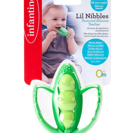 Infantino Lil’ Nibbles Silicone Teether