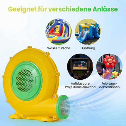 Inflatable Bounce House Blower, 550W, Outdoor-Ready