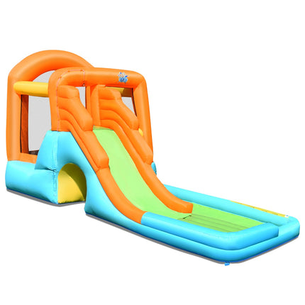 Inflatable Bouncy Castle With Slide and Pool, 490 cm
