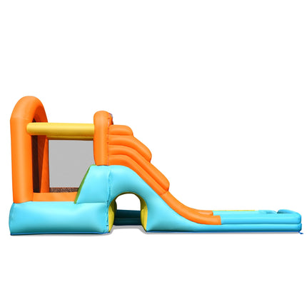 Inflatable Bouncy Castle With Slide and Pool, 490 cm