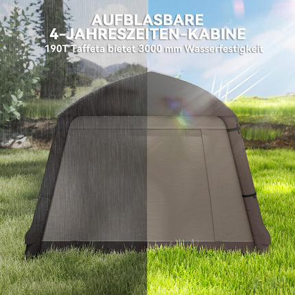 Aufblasbares 1-2-Personen-Campingzelt – winddicht, 4 Jahreszeiten
