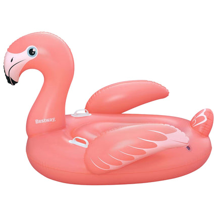 Aufblasbarer Flamingo-Pool-Schwimmkörper, 138 x 107 cm, Kinder ab 3 Jahren
