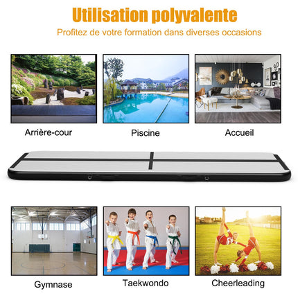 Inflatable Gymnastics Air Track Mat 300cm With Pump