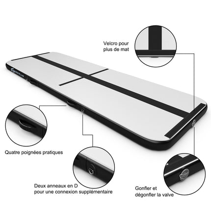 Inflatable Gymnastics Air Track Mat 300cm With Pump
