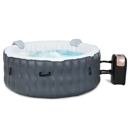 Inflatable Hot Tub 180cm, 108 Jets, Heated, 4-Person