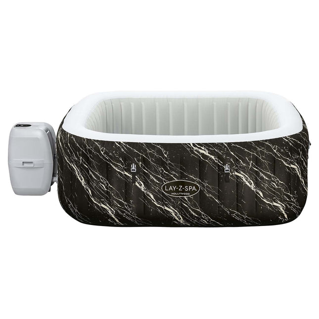 Aufblasbarer Whirlpool mit LED-Beleuchtung, AirJet-Massage, für 6 Personen