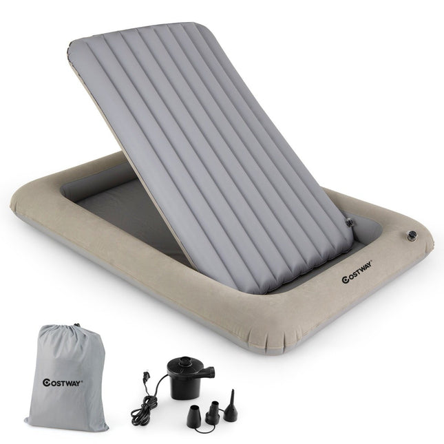 Aufblasbares Reisebett für Kinder mit Elektropumpe & Tasche