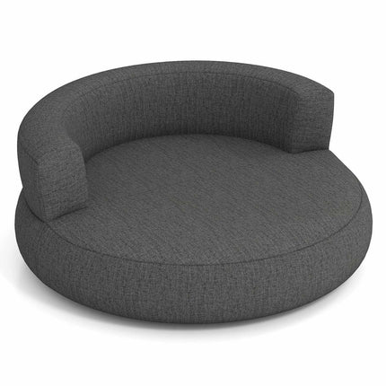 Aufblasbares Lounge-Sofa mit abnehmbarem Bezug, Grau