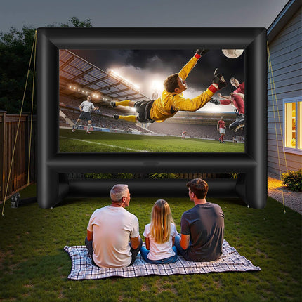 Inflatable Movie Screen 20 Ft, 16:9 Washable 600D