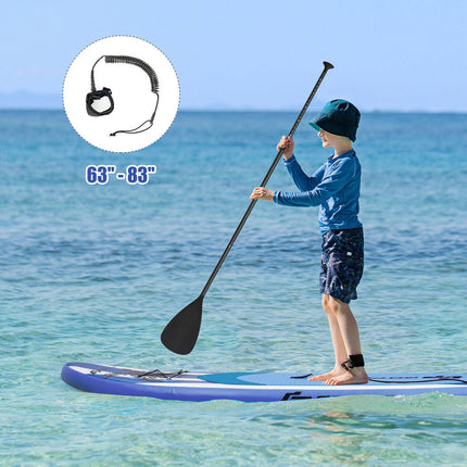 Aufblasbares Paddle Board 320 cm, Verstellbares Paddel, Pumpe