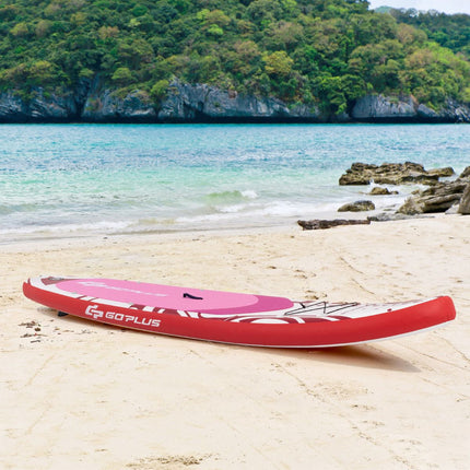 Inflatable Paddle Board 325x76x16cm Kit, Pink