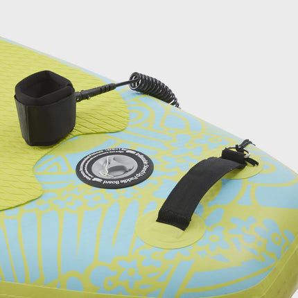 Inflatable SUP Board 335 cm, 3 Fins, Lime Yellow