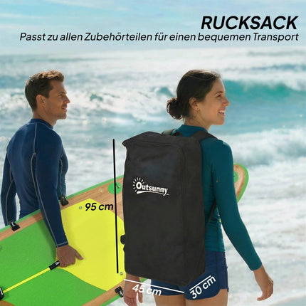 Aufblasbares SUP Board 335x82 cm mit Sitz & Zubehör