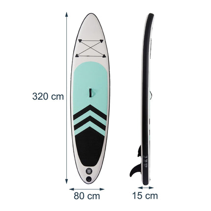 Inflatable SUP Board Set with Paddle and Pump, 320 cm