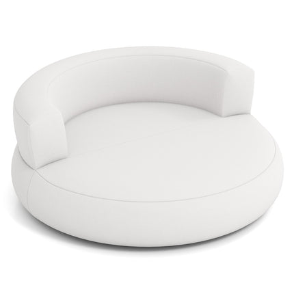 Inflatable Sofa with Removable Cover, 142 cm, White