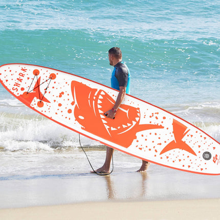 Inflatable Stand Up Paddle Board 10.5 ft, Paddle, Pump