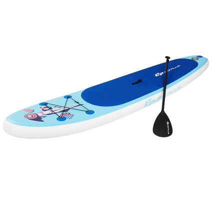 Nafukovací paddleboard 10 Ft, pádlo, pumpa, batoh