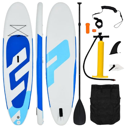 Aufblasbares Stand Up Paddle Board 305 cm, Paddel, Pumpe und Tasche
