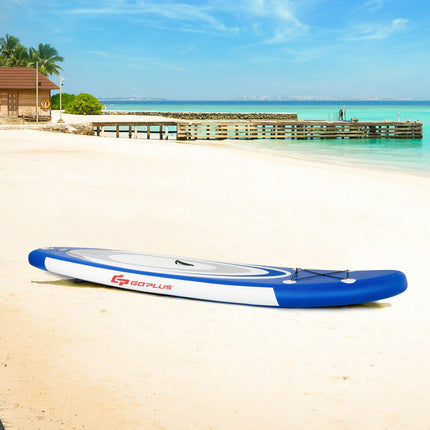 Aufblasbares Stand Up Paddle Board 10ft, Rucksack, Paddel, Pumpe