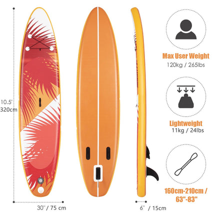 Inflatable Stand Up Paddle Board 320 cm, SUP Kit