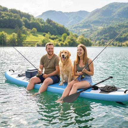 Nafukovací paddleboard, 320x82 cm, nosnost 160 kg