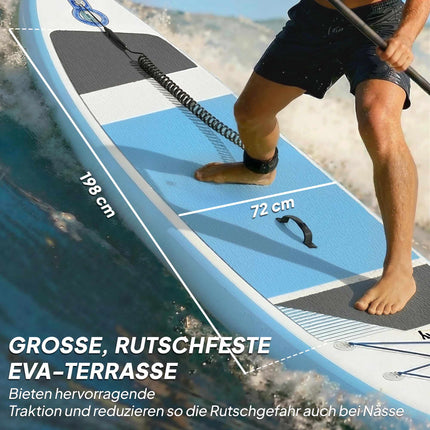 Nafukovací paddleboard, 320x82 cm, nosnost 160 kg