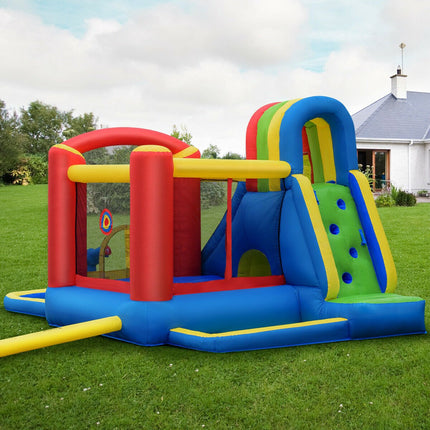 Inflatable Water Slide Bounce House with Blower, 19 Ft