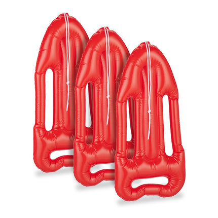 Inflatable lifebuoy, set of 3