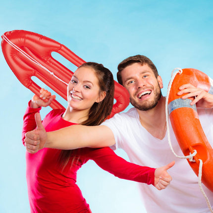 Inflatable lifebuoy, set of 3