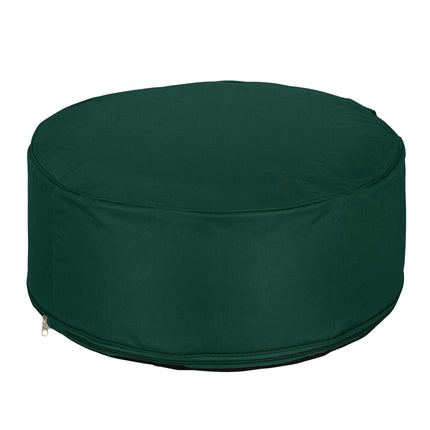 Inflatable stool in green