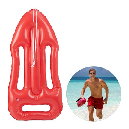 Inflatable swimming buoy