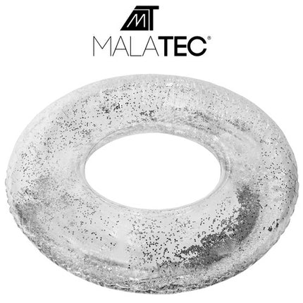 Nafukovací kruh s třpytkami Malatec 20930