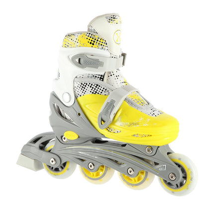 Inline/Ice Skates, 4-in-1, Lime, Size M (35-38)