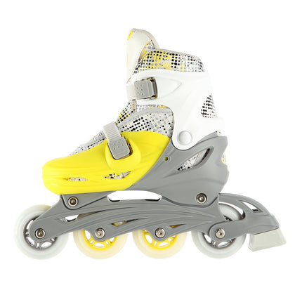 Inline/Ice Skates, 4-in-1, Lime, Size M (35-38)