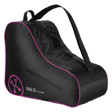 Inlineskater-Tasche, Pink, 420D Nylon, Reißverschlusstasche