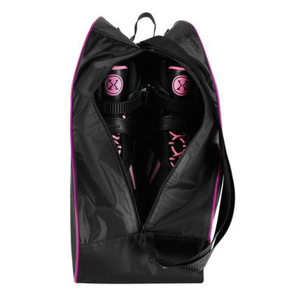 Inlineskater-Tasche, Pink, 420D Nylon, Reißverschlusstasche
