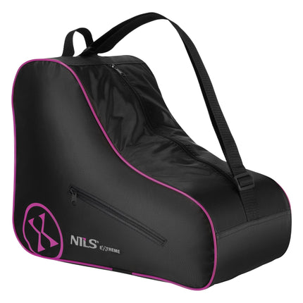 Inlineskater-Tasche, Pink, 420D Nylon, Reißverschlusstasche