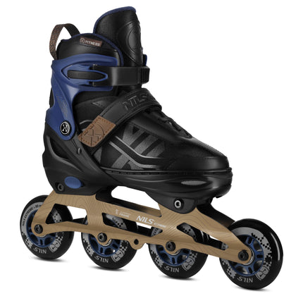 Inlineskates, verstellbare Größe 35–38, Aluminiumrahmen