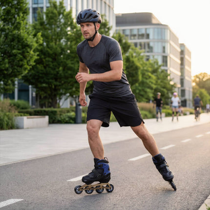 Inlineskates, verstellbare Größe 35–38, Aluminiumrahmen