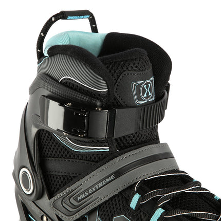 Inline Skates, Black-Mint, Size 44