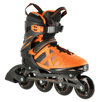 Inlineskates, Schwarz-Orange, Größe 40