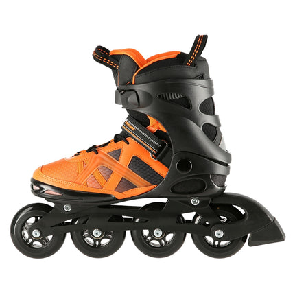 Inlineskates, Schwarz-Orange, Größe 40