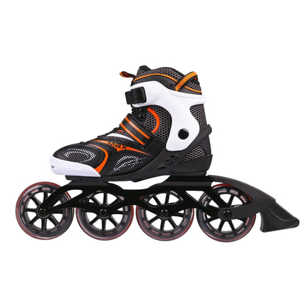 Inlineskates, Schwarz-Orange, Größe 42