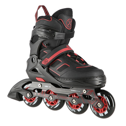 Inline Skates, Black-Red, Size L, Adult
