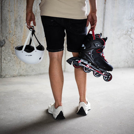 Inlineskates, Schwarz, Größe 39, verstellbar