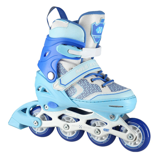 Inlineskates, Blau-Navy, Größe L (39-42)