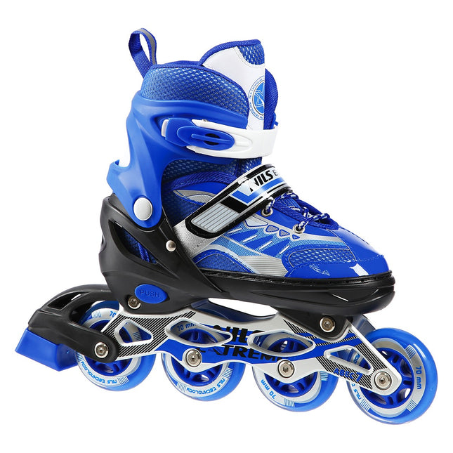 Inlineskates, blau, Größe L